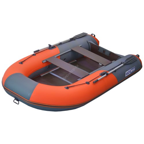 Надувная лодка BoatsMan BT345SK графитово-оранжевый
