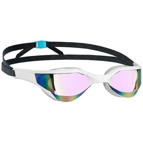 Очки для плавания MAD WAVE Razor Rainbow, white/black