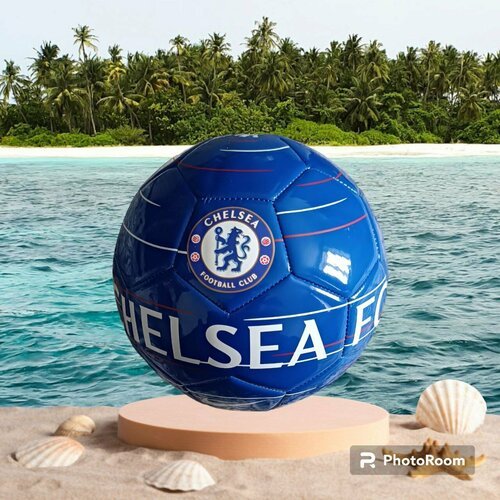 Футбольный мяч Челси'Премиум класса' 5 размера, синий цвета