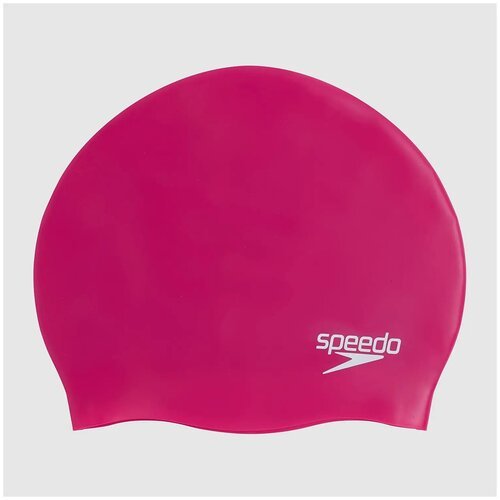 Speedo Шапочка для плавания Speedo Moulded Silc, силикон розовый