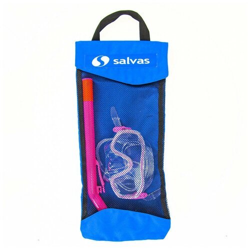 Набор для плавания Salvas Easy Set, размер Junior, цвет розовый