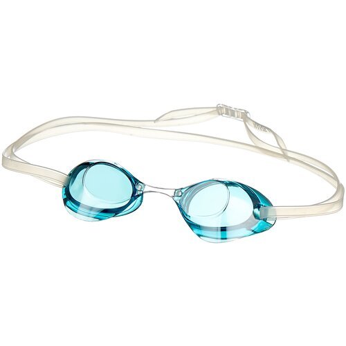 Очки для плавания ATEMI, зерк., силикон (голубой), (R302M)