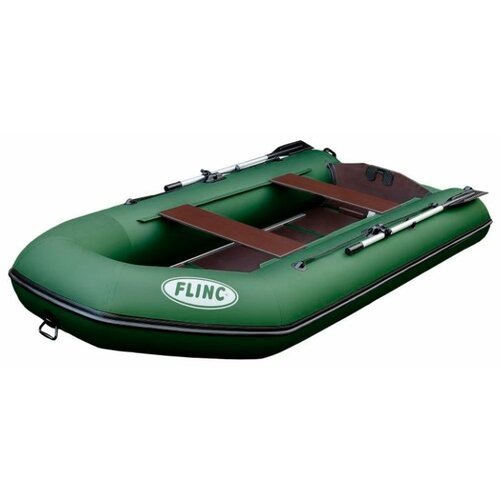 Надувная лодка Flinc FT340К зеленый