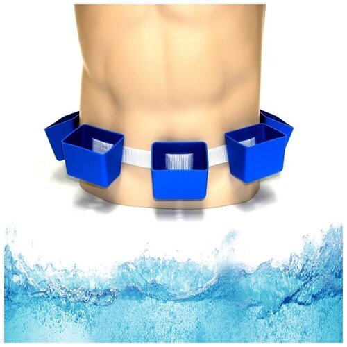Пояс тормозной Udm Break Belt для плавания (синий)