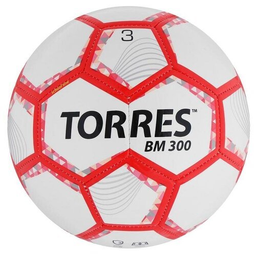 Мяч футбольный TORRES BM 300, TPU, машинная сшивка, 28 панелей, р. 3