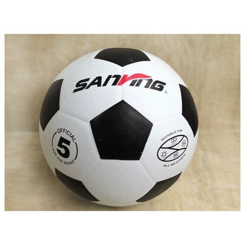 Мяч футбольный 5, 420г, резиновый