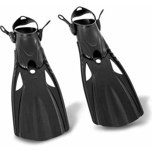 Ласты для плавания Intex 55634, размер 38-40, черные