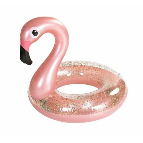 Круг для плавания надувной Фламинго 90см