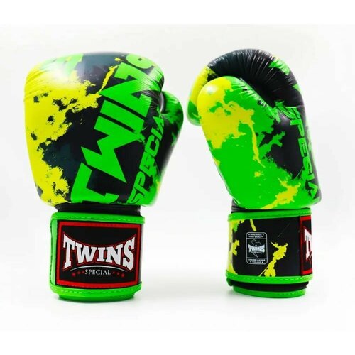 Боксерские перчатки Twins FBGVL3-61 green 16 oz