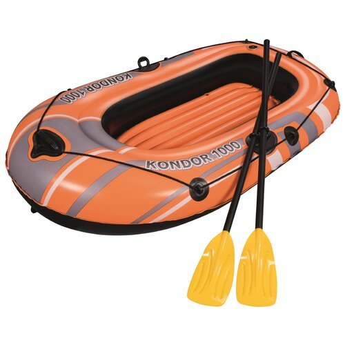 Надувная лодка Bestway Hydro-Force Raft Kondor 1000, 61078 оранжевый
