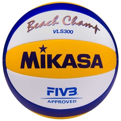 Волейбольный мяч Mikasa VLS300 белый/желтый/синий