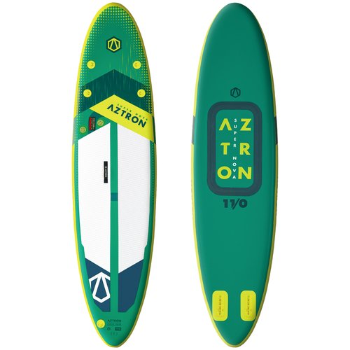 Aztron SUP board доска SUPER NOVA COMPACT All-Round, 11'0'', 3.35 м зеленый, 11'0'', 9.8 кг