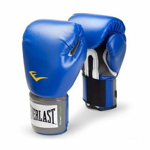Боксерские перчатки тренировочные Everlast PU Pro Style Anti-MB - Синий (16 oz)