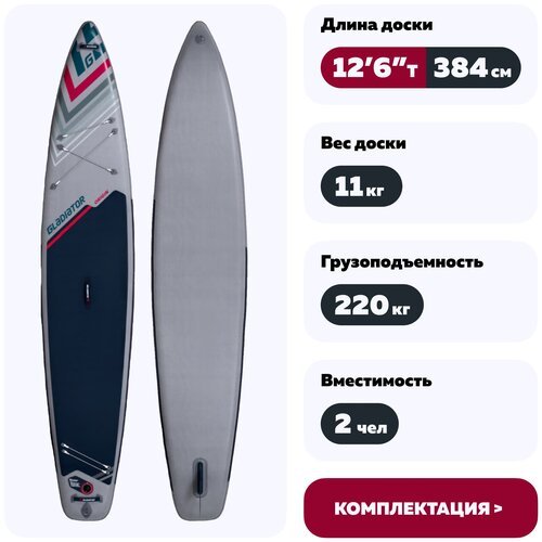 Сапборд SUP Gladiator Origin 12.6T All Round Touring 2022