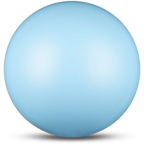 Мяч для художественной гимнастики металлик INDIGO IN315 Голубой 15см