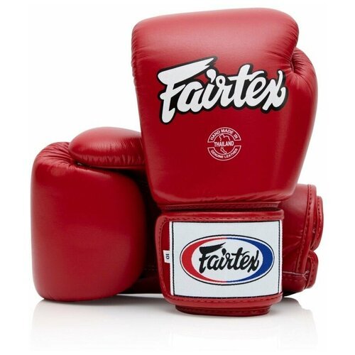 Боксерские перчатки Fairtex BGV1 Красные (10 унций)