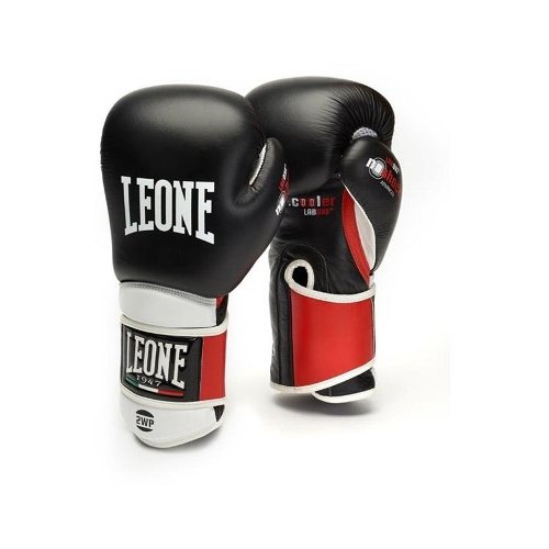 Боксерские перчатки Leone 1947 IL Tecnico GN013 Black (10 унций)
