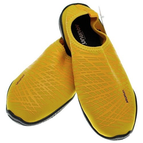 Обувь для кораллов Aqurun 'Edge', цвет: желтый. AQU-YEYE. Размер 42/43
