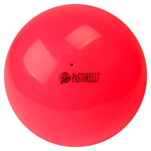 Мяч для художественной гимнастики PASTORELLI New Generation, 18 см, коралловый