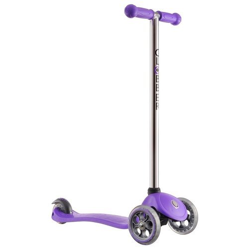 Детский 3-колесный самокат Y-Scoo RT Globber My free FIXED, purple