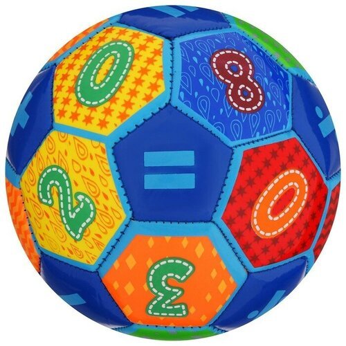 Sima-land Мяч футбольный, детский, размер 2, 145 г, 32 панели, 2 подслоя, PVC, машинная сшивка, цвет микс