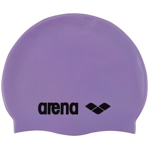 Шапочка для плавания arena Classic Silicone Cap 91662, parma/black