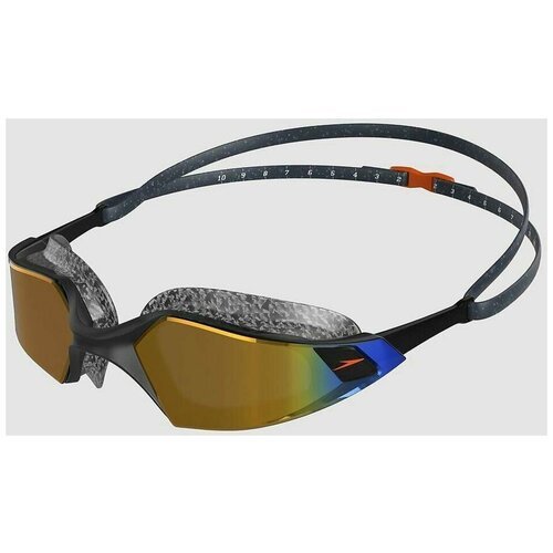 Очки для плавания Speedo Aquapulse Pro Mirror, black/gold
