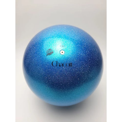 Мяч для художественной гимнастики Chacott, диаметр 18,5 см, цвет Turquoise Blue