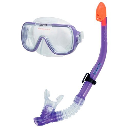 Набор для плавания (маска,трубка) Intex 55647 'Wave Rider Swim Set' 8+