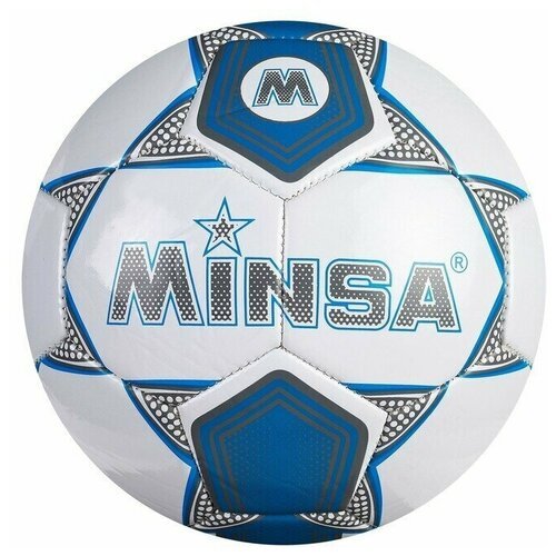 MINSA Мяч футбольный MINSA, TPU, машинная сшивка, 32 панели, размер 5, 325 г