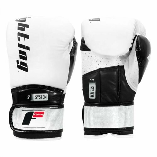 Перчатки боксерские FIGHTING S2 GEL Power Sparring Gloves, 14 унций, белые