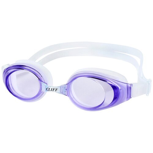 Очки для плавания взрослые CLIFF G6113, фиолетовые