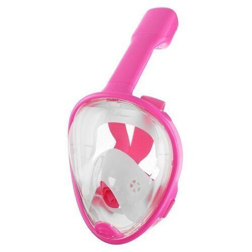 Маска для снорклинга ONLITOP детская, размер XS, цвет розовый