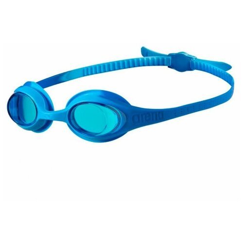 Очки для плавания детские Arena Spider Kids (2-5 лет), гипоаллергенные, голубые