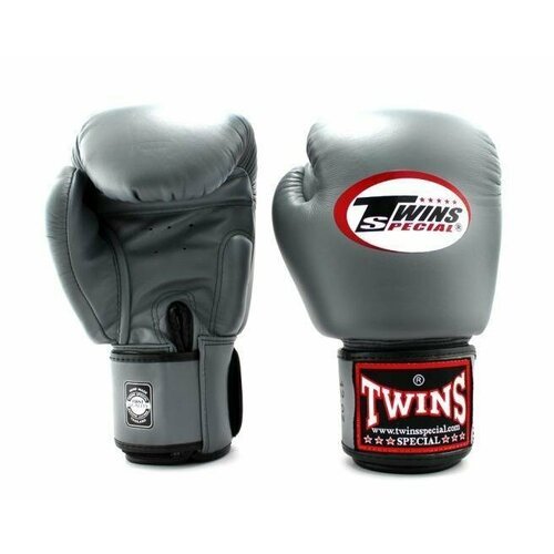 Перчатки боксерские тренировочные Twins Special BGVL-3 10 oz, серый