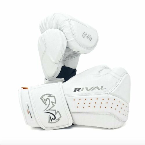 Перчатки боксерские RIVAL RB10 INTELLI-SHOCK BAG GLOVES, размер L, белые