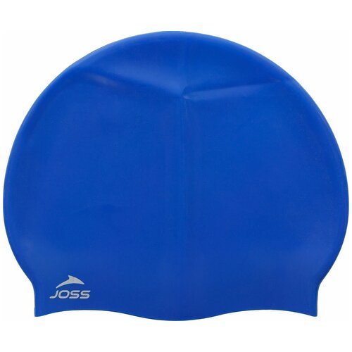 Шапочка для плавания детская Joss, цвет: синий. Размер 52/54