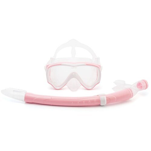 Набор для подводного плавания снорклинга Sargan Маугли маска и трубка детский розовый