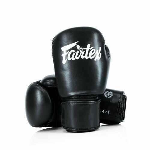 Боксерские перчатки Fairtex BGV27 чёрные 16 унций