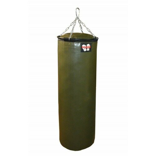 Боксёрский мешок подвесной (двойной тент), 120*40 см, 50 кг, хаки (влагостойкий)