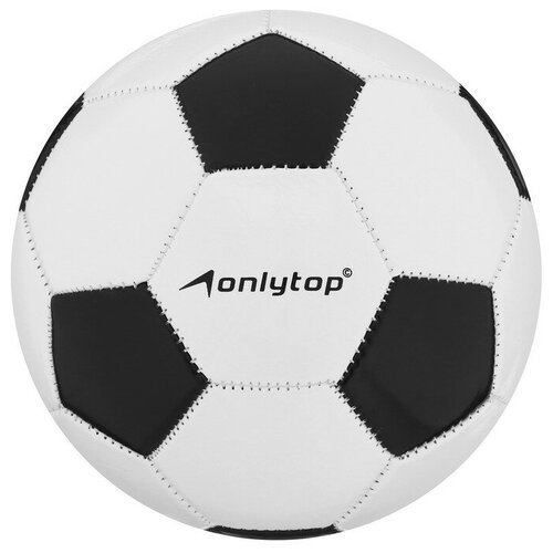 ONLYTOP Мяч футбольный ONLYTOP, PVC, машинная сшивка, 32 панели, р. 3