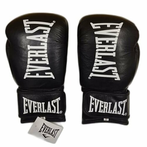 Перчатки боксерские Everlast, 12 Oz, натуральная кожа, Пакистан