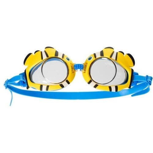 Очки для плавания, детские, с регулируемым ремешком.