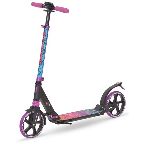 Детский 2-колесный городской самокат Rush Action S200A, pink