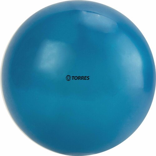 Мяч для художественной гимнастики однотонный 'TORRES', арт. AG-15-08, диам. 15 см, ПВХ, синий