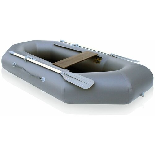 Лодка ПВХ 'Компакт-220N'- НД надувное дно (серый цвет) упаковка-мешок оксфорд