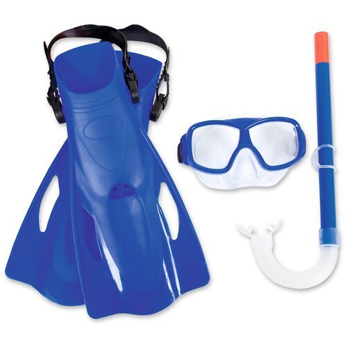 Набор для плавания SureSwim, маска, ласты, трубка, 7-14 лет, цвета микс, 25019 Bestway
