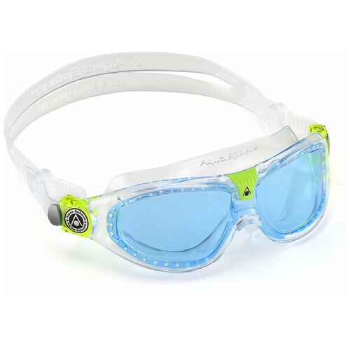 Очки для плавания детские Aqua Sphere - Seal Kid 2 (Clear/Lime голубые линзы)