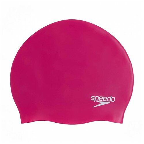 Шапочка для плавания SPEEDO Plain Molded Silicone Cap, 8-70984B495, розовый, силикон