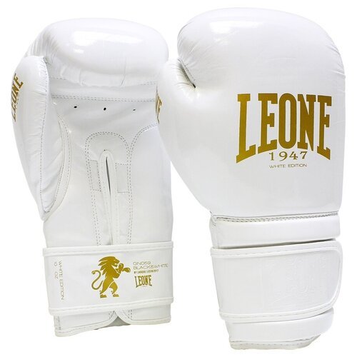 Боксерские перчатки Leone 1947 GN059 White (14 унций)